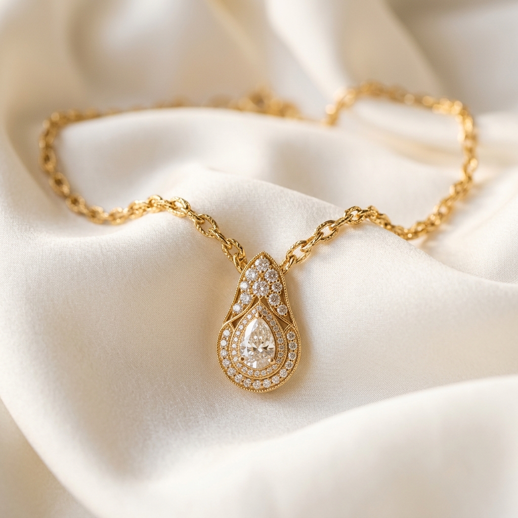 Gold necklace — PATTERN Dubai craftsmanship
